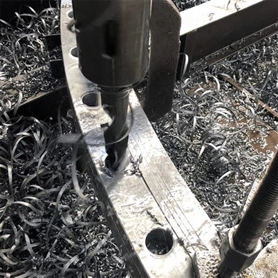 410 904 Acél karimás idom