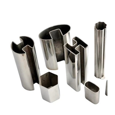 Rozsdamentes acél hornyolt cső